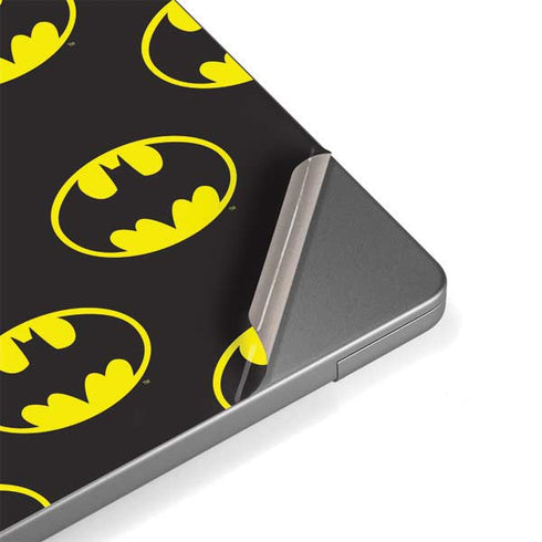 DC Comics Batman Logo All Over Print MacBook Pro 14in (2021-24) Skin