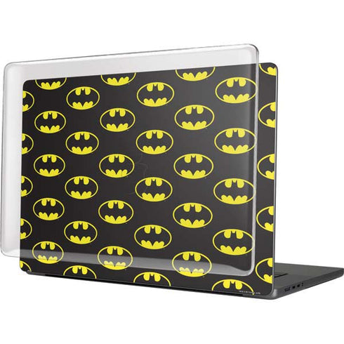 DC Comics Batman Logo All Over Print MacBook Pro 16in (2021-25) Case plus Skin