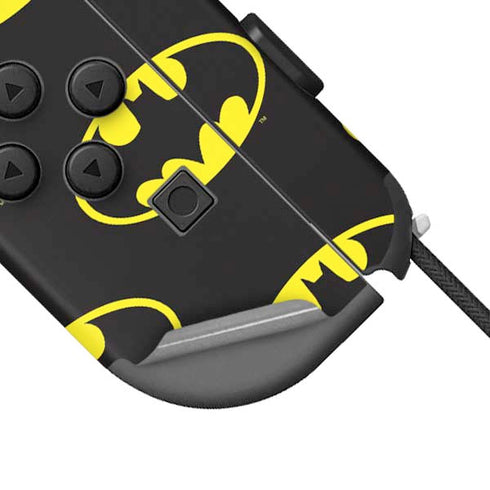 DC Comics Batman Logo Pattern Nintendo Joy-Con (L/R) Controller Skin