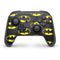 DC Comics Batman Logo Pattern Nintendo Switch Pro Controller Skin