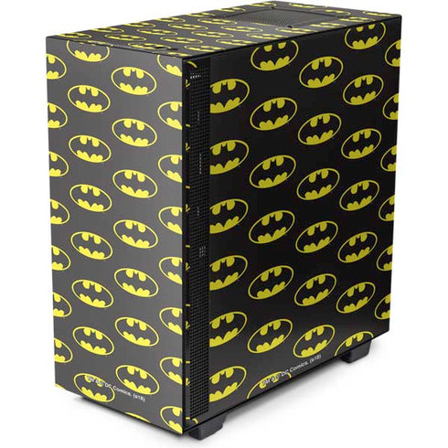 DC Comics Batman Logo Pattern NZXT H510 Compact ATX Mid-Tower Case Skin