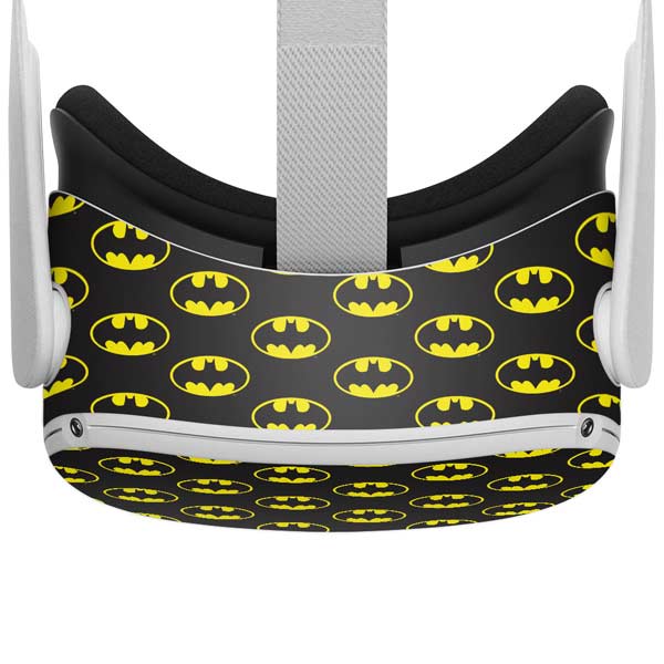 DC Comics Batman Logo Pattern Oculus Quest 2 Skin