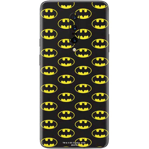 DC Comics Batman Logo Pattern OnePlus 7 Pro Skin