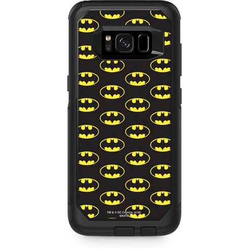 DC Comics Batman Logo Pattern Otterbox Commuter Galaxy Skin