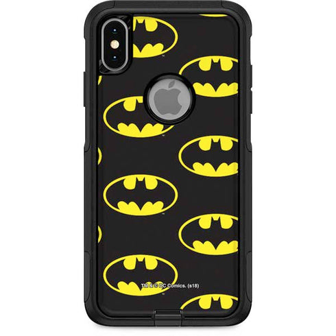 DC Comics Batman Logo Pattern Otterbox Commuter iPhone Skin