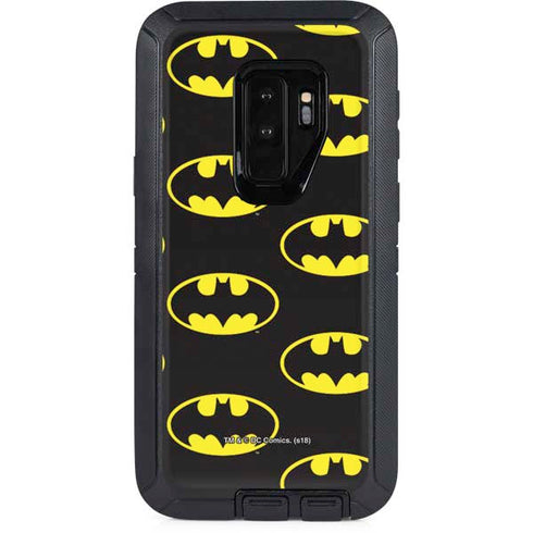 DC Comics Batman Logo Pattern Otterbox Defender Galaxy Skin