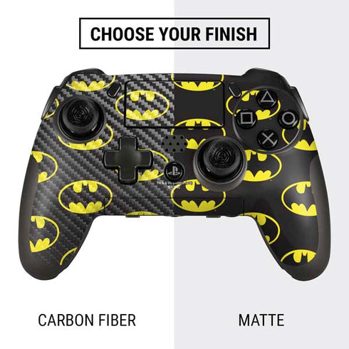 DC Comics Batman Logo Pattern PlayStation Scuf Vantage 2 Controller Skin
