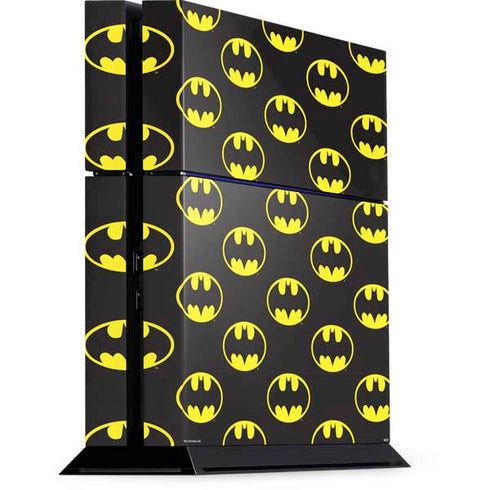 DC Comics Batman Logo Pattern PS4 Console Skin