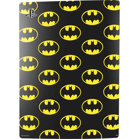 DC Comics Batman Logo Pattern PS5 Bundle Skin