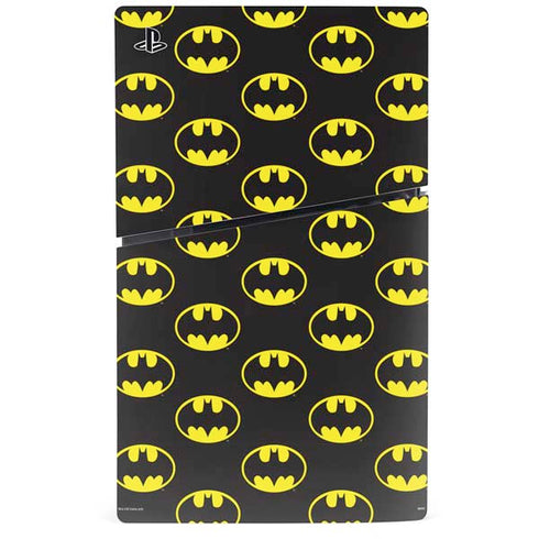 DC Comics Batman Logo All Over Print PS5 Slim Disk Bundle Skin
