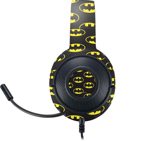 DC Comics Batman Logo Pattern Razer Kraken X Skin