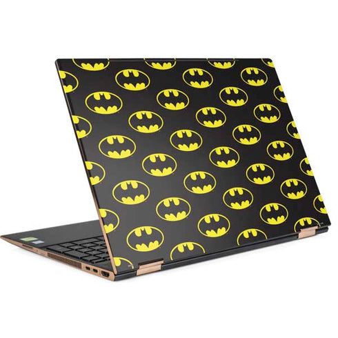DC Comics Batman Logo Pattern HP Spectre Skin