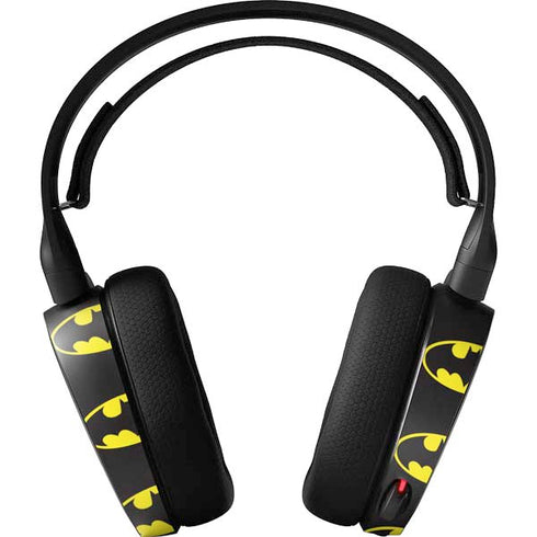 DC Comics Batman Logo Pattern SteelSeries Arctis 3 Skin