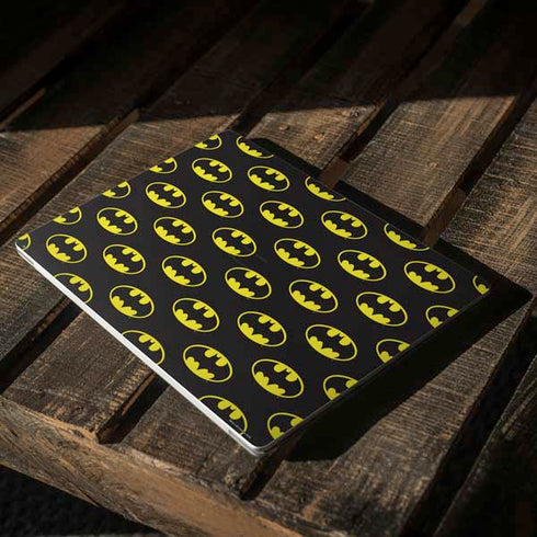 DC Comics Batman Logo Pattern Surface Laptop 2 Skin
