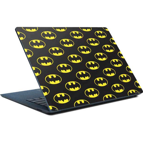 DC Comics Batman Logo Pattern Surface Laptop Skin