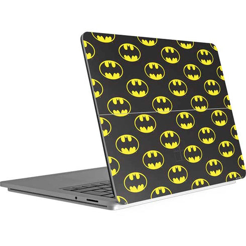 DC Comics Batman Logo Pattern Surface Laptop Studio Skin