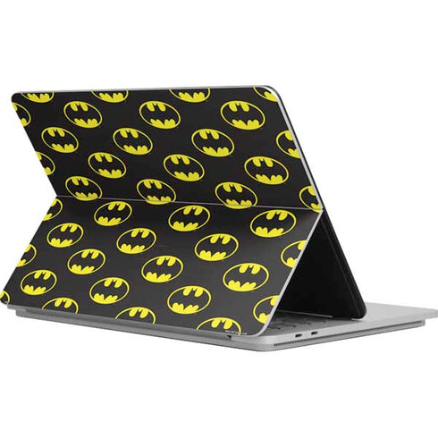 DC Comics Batman Logo Pattern Surface Laptop Studio Skin