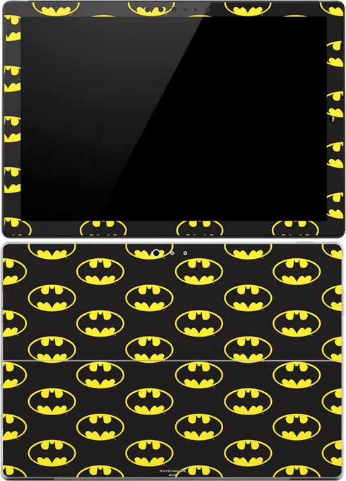 DC Comics Batman Logo Pattern Surface Pro (2017) Skin