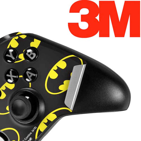 DC Comics Batman Logo Pattern Xbox One Elite Controller Skin