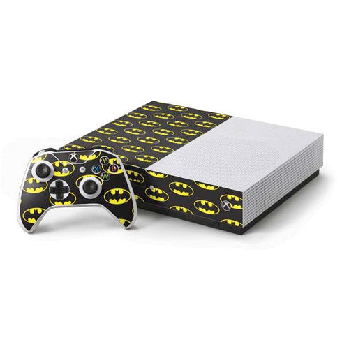 DC Comics Batman Logo Pattern Xbox One Skins