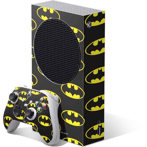 DC Comics Batman Logo Pattern Xbox Series S Bundle Skin