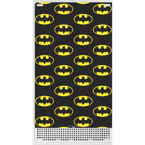 DC Comics Batman Logo Pattern Xbox Series S Skins