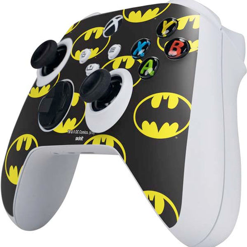 DC Comics Batman Logo Pattern Xbox Series S Controller Skin