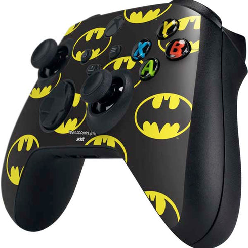DC Comics Batman Logo Pattern Xbox Series X Controller Skin