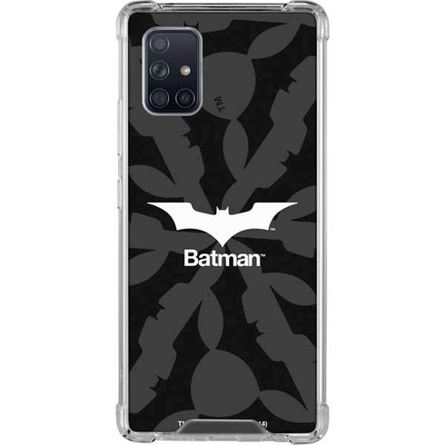 DC Comics Batman Dark Knight Logo Galaxy A71 5G Clear Case