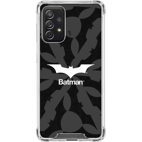 DC Comics Batman Dark Knight Logo Galaxy A72 5G Clear Case