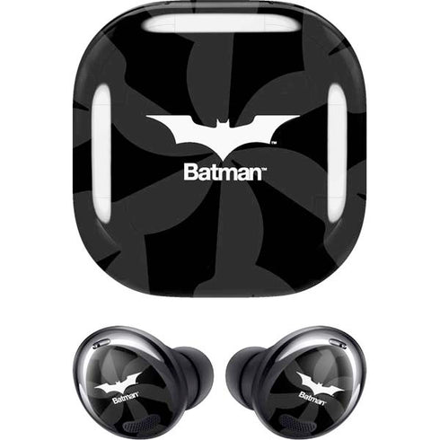 DC Comics Batman Dark Knight Logo Galaxy Buds Pro Skin