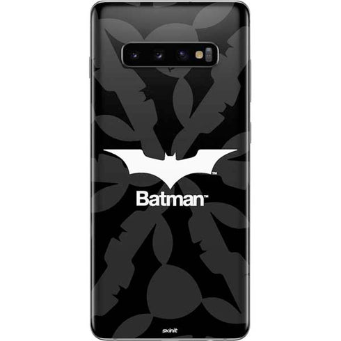 DC Comics Batman Dark Knight Logo Galaxy S10 Plus Skin
