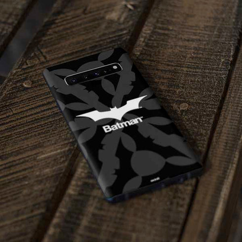 DC Comics Batman Dark Knight Logo Galaxy S10 Plus Skin