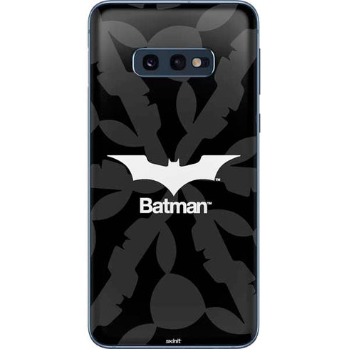 DC Comics Batman Dark Knight Logo Galaxy S10e Skin