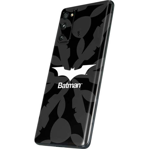 DC Comics Batman Dark Knight Logo Galaxy S20 Fan Edition Skin