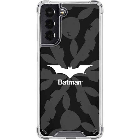DC Comics Batman Dark Knight Logo Galaxy S21 5G Clear Case