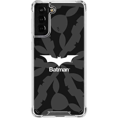 DC Comics Batman Dark Knight Logo Galaxy S21 Plus 5G Clear Case