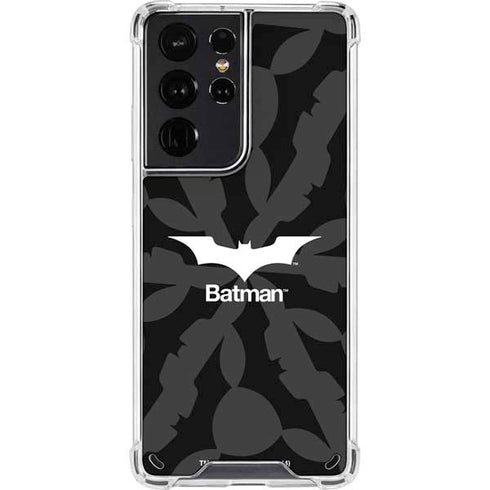 DC Comics Batman Dark Knight Logo Galaxy S21 Ultra 5G Clear Case