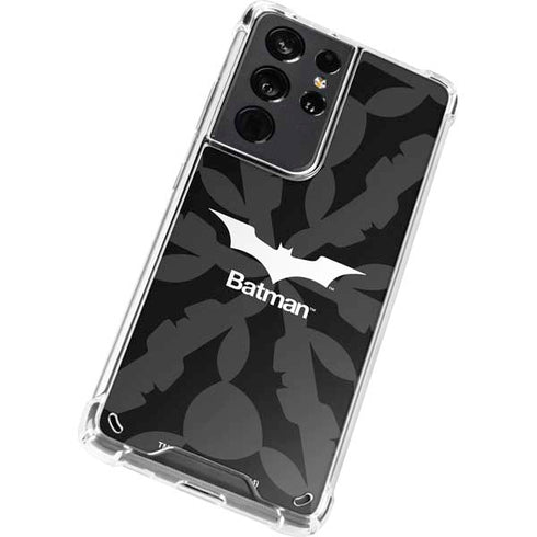 DC Comics Batman Dark Knight Logo Galaxy S21 Ultra 5G Clear Case