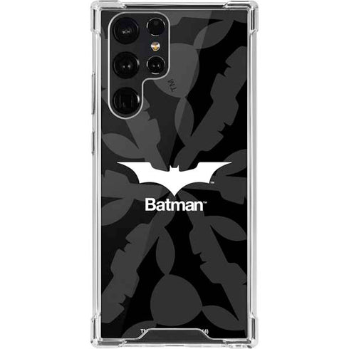 DC Comics Batman Dark Knight Logo Galaxy S22 Ultra Clear Case