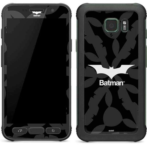 DC Comics Batman Dark Knight Logo Galaxy S7 Active Skin