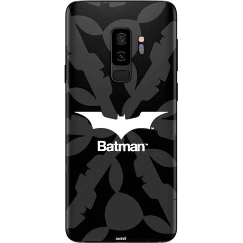 DC Comics Batman Dark Knight Logo Galaxy S9 Plus Skin