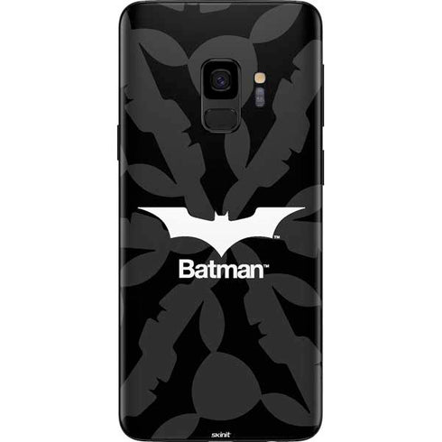 DC Comics Batman Dark Knight Logo Galaxy S9 Skin