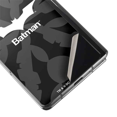 DC Comics Batman Dark Knight Logo Galaxy Z Fold2 5G Skin
