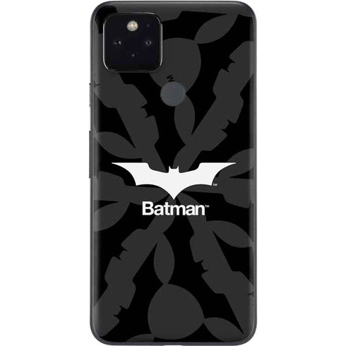 DC Comics Batman Dark Knight Logo Google Pixel 5 Skin