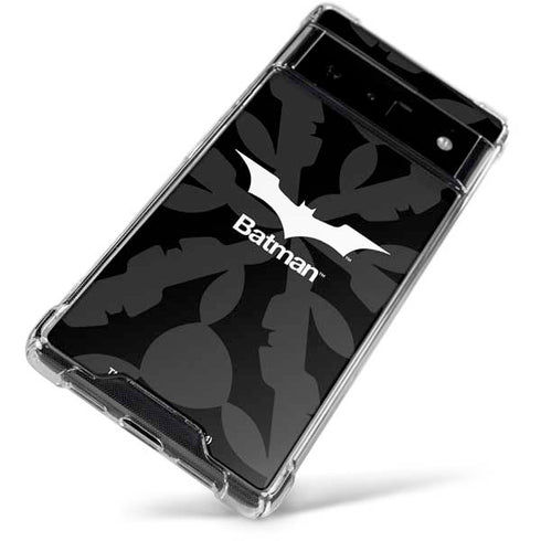 DC Comics Batman Dark Knight Logo Google Pixel 6 Clear Case