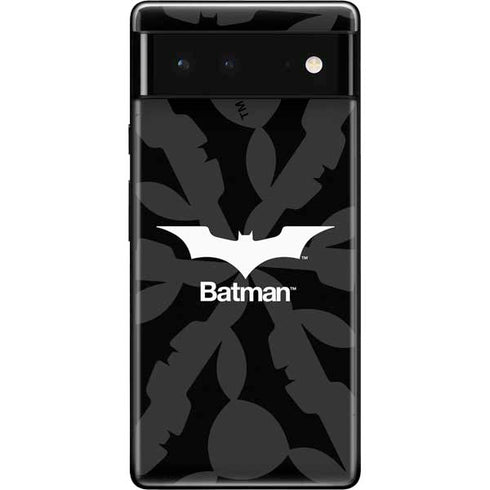 DC Comics Batman Dark Knight Logo Google Pixel 6 Skin