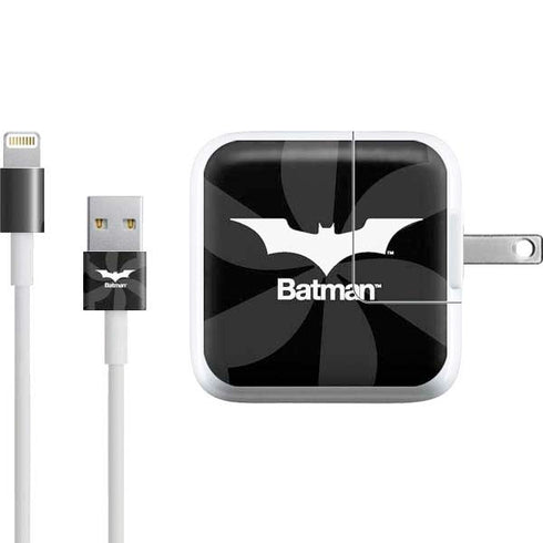 DC Comics Batman Dark Knight Logo iPad Charger (10W USB) Skin
