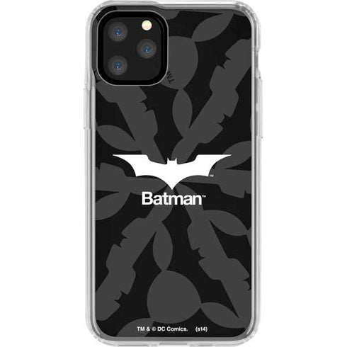 DC Comics Batman Dark Knight Logo iPhone 11 Pro Clear Case