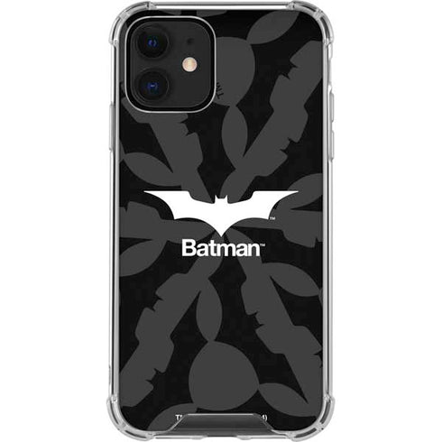 DC Comics Batman Dark Knight Logo iPhone 12 Clear Case